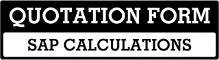 SAP Calculations Quote  For Chipping Norton